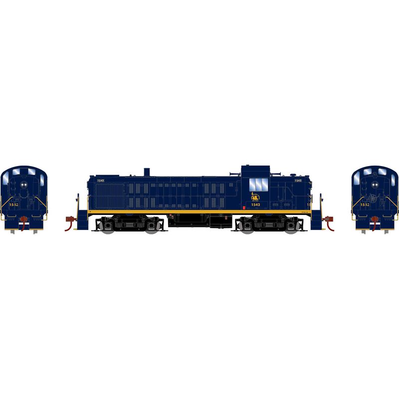 HO ATH RS-3 Locomotive w/DCC & Sound, CNJ #1542