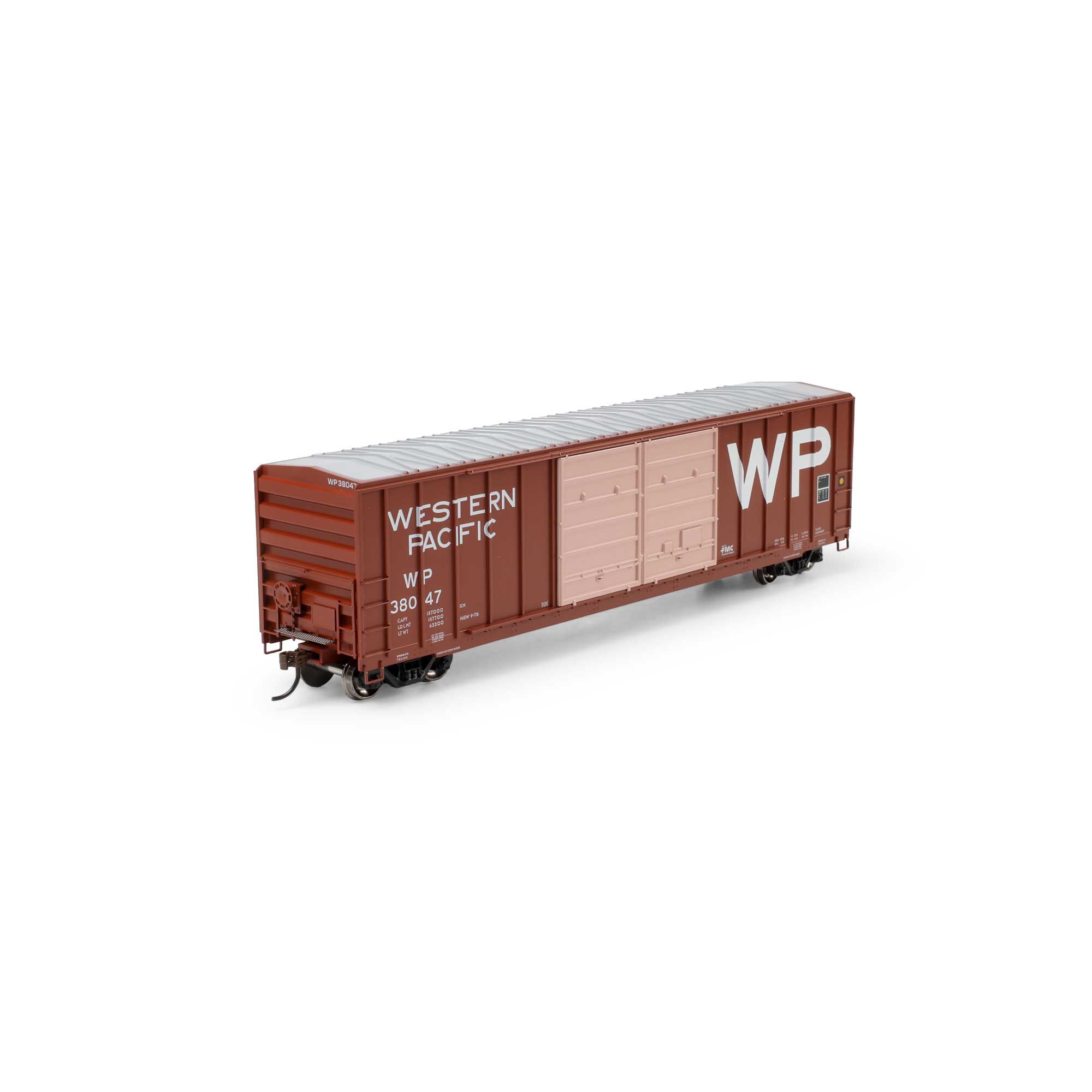 Athearn HO ATH 50' FMC 5077 Centered Double Door Box Car, WP