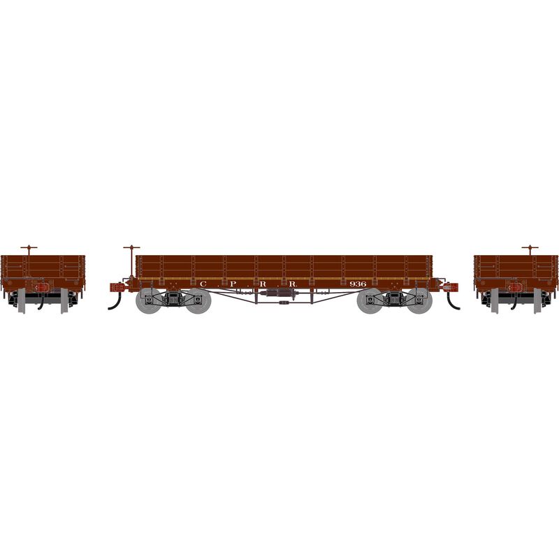HO ATH 36' Low Side Gondola w/ Drop Gates, CPRR #936