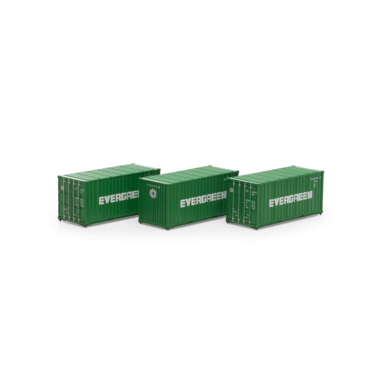 HO RTR 20' Corrugated Container, ESIU #2 (3)