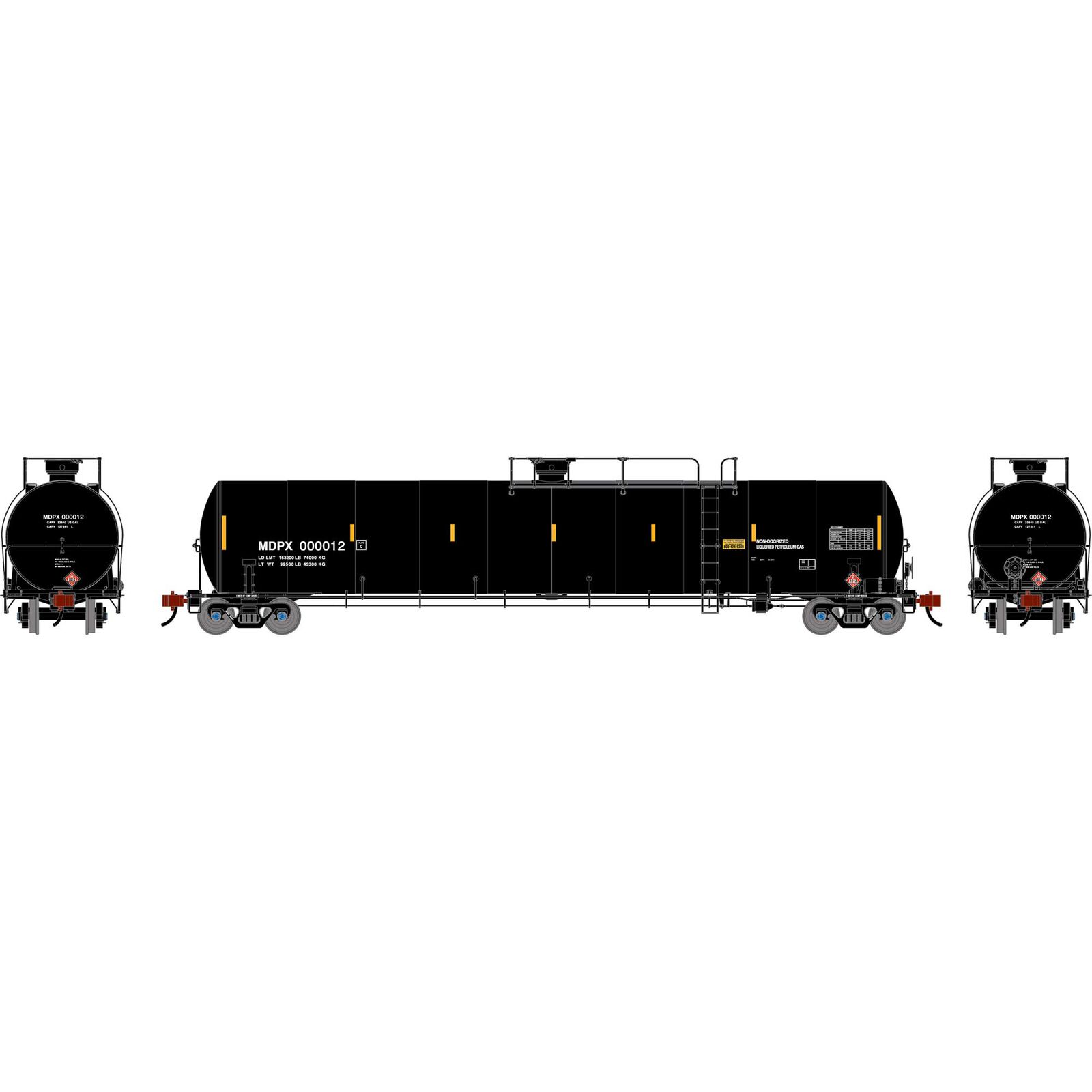 N GEN UTC 33K LPG Tank Car, MDPX #000012