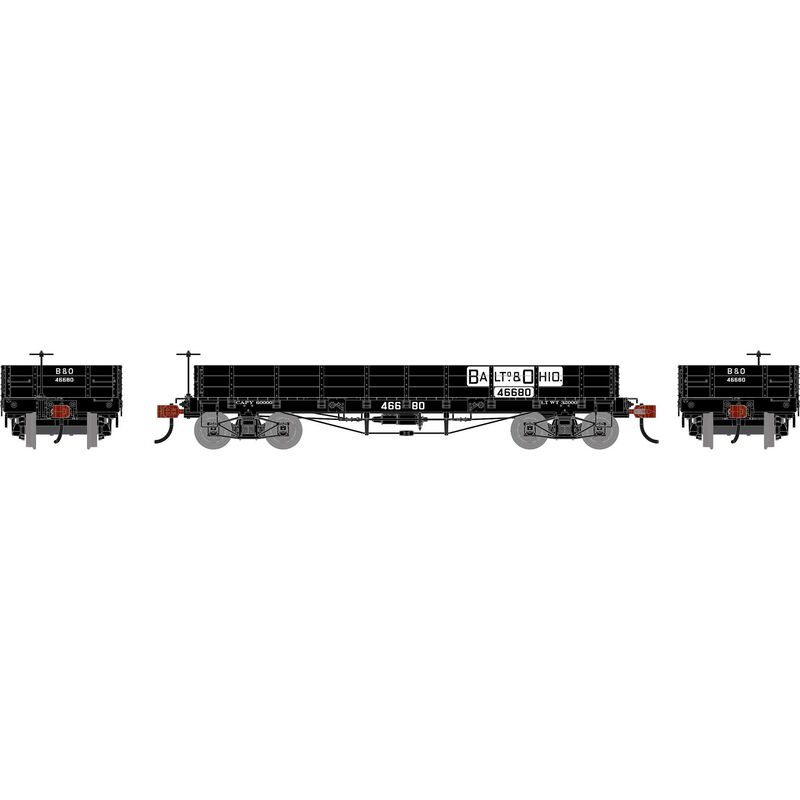 HO ATH 36' Low Side Gondola w/ Drop Gates, BO #46680