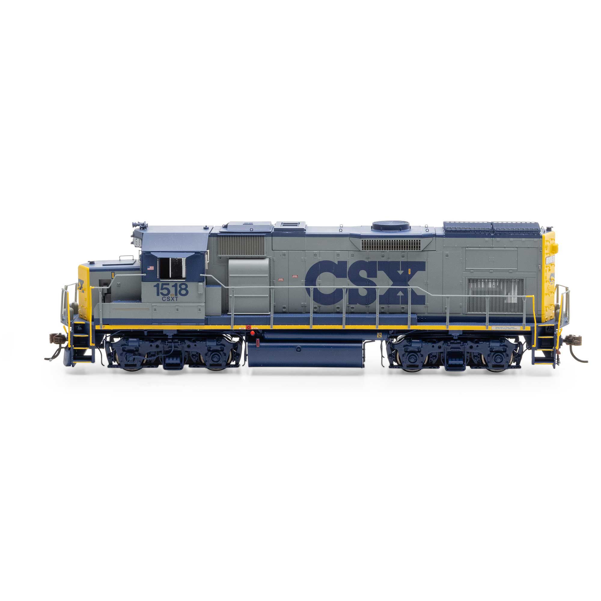 HO GP15T Locomotive with DCC & Sound, CSX #1518 Model Train