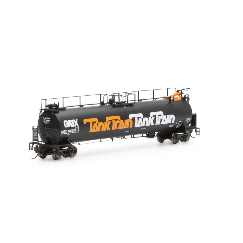 HO TankTrain Intermediate,GATX/Orange Letter#48669