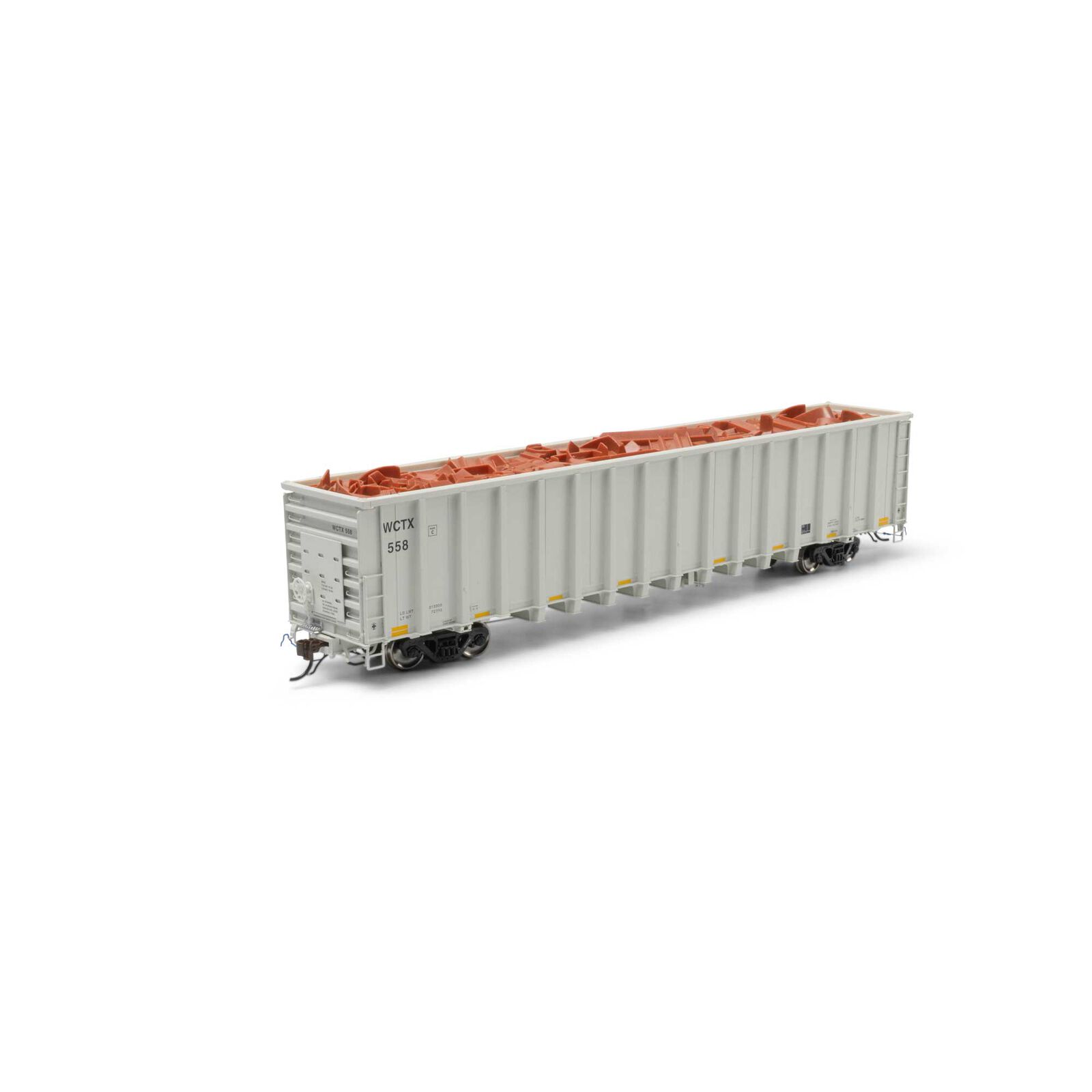 HO NSC 6400 Gondola with Scrap Load, WCTX #558