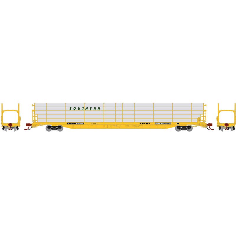 Athearn Genesis N F89F Bi-Level Auto Rack, SOU/TTBX #900089