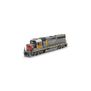 Athearn Genesis HO GP40-2 Locomotive with DCC & Sound, Primed For Grime UP 'Ex-SP' #1413