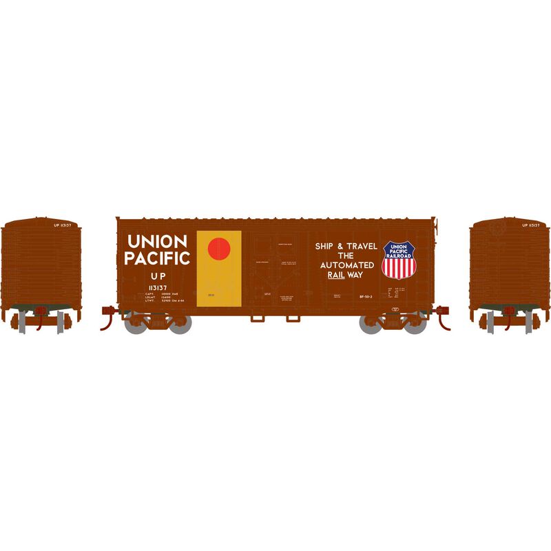 HO 40' Grain Loading Box Car, UP #113137
