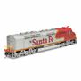 HO FP45 Locomotive, ATSF #90