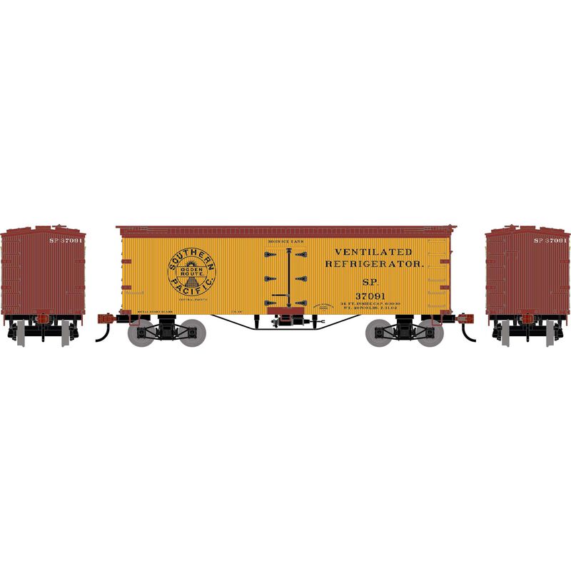 HO RND 36' Wooden Reefer, SP #37091