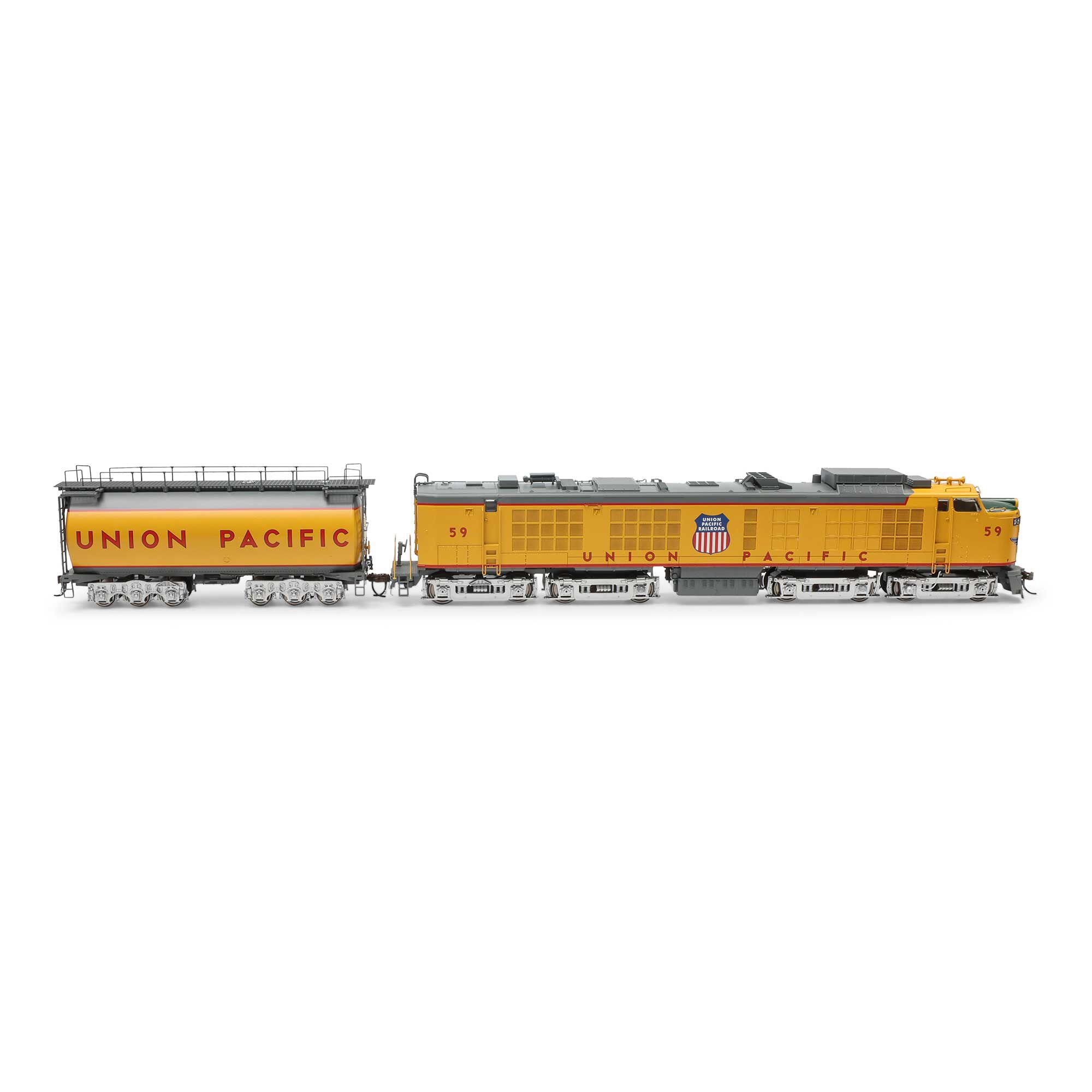 HO Gas Turbine Locomotive & Tender with DCC & Sound, UP #59