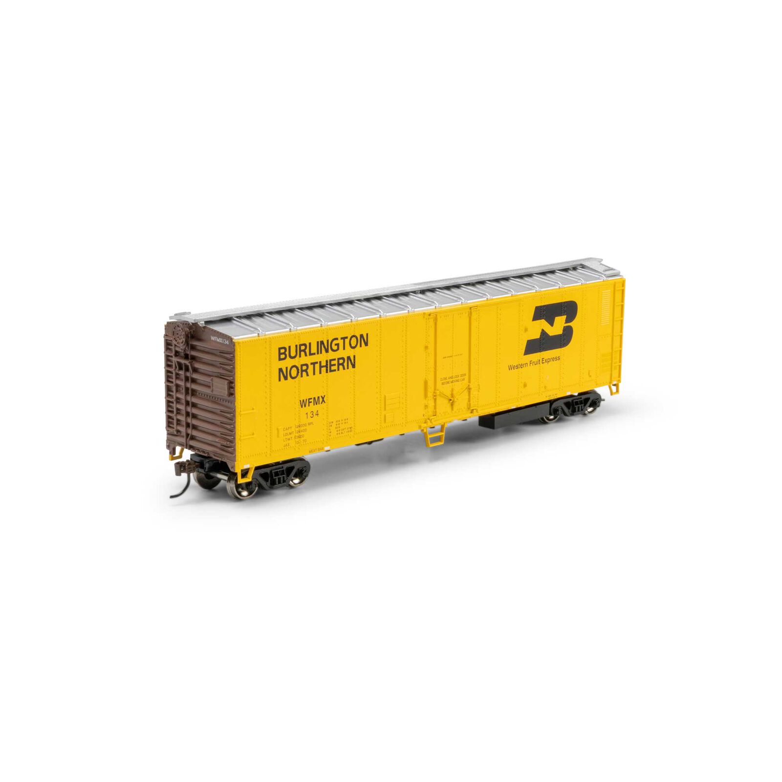Roundhouse HO 50' Smooth Side Mechanical Reefer, WFMX #134