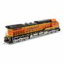 HO GE Dash 9-44CW Locomotive with DCC & Sound, BNSF Wedge #4484