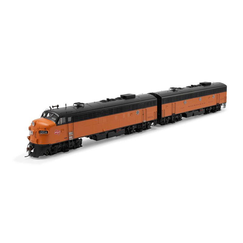 HO FP7A/F7B Locomotive with DCC & Sound, MILW #100A/117B