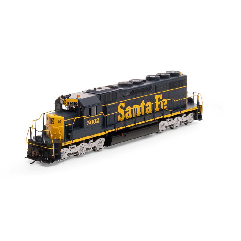HO SD40 Locomotive with DCC & Sound, Santa Fe #5002