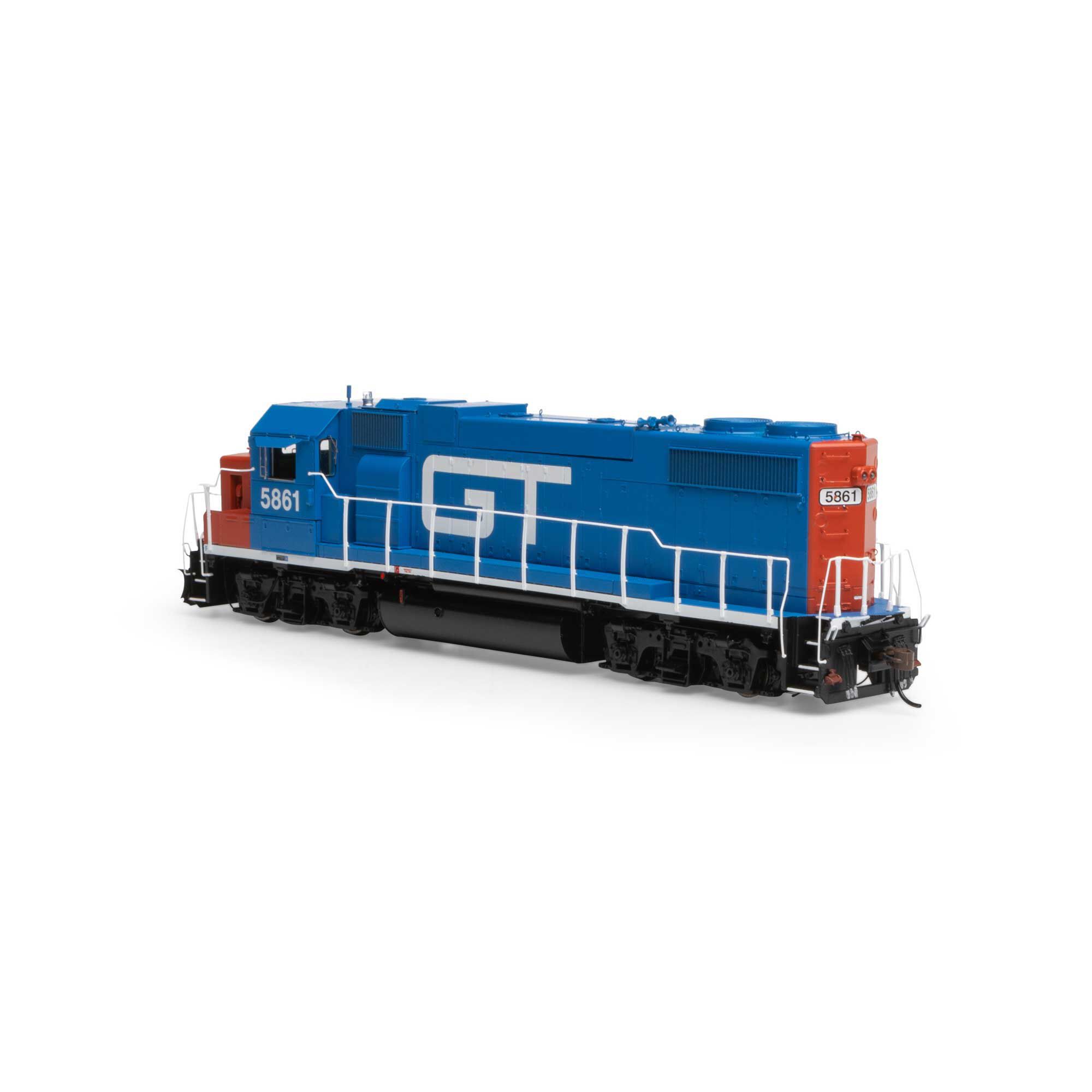 HO GP38-2 with DCC & Sound, GTW #5861 Model Train | Athearn | Athearn