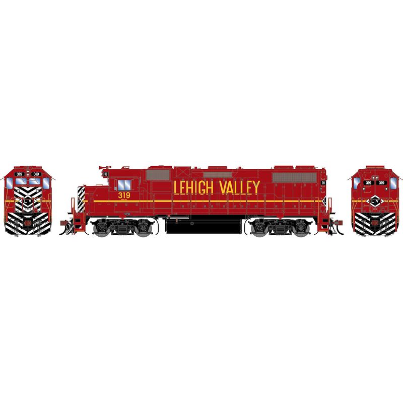 HO GEN GP38-2 Locomotive, LV #319