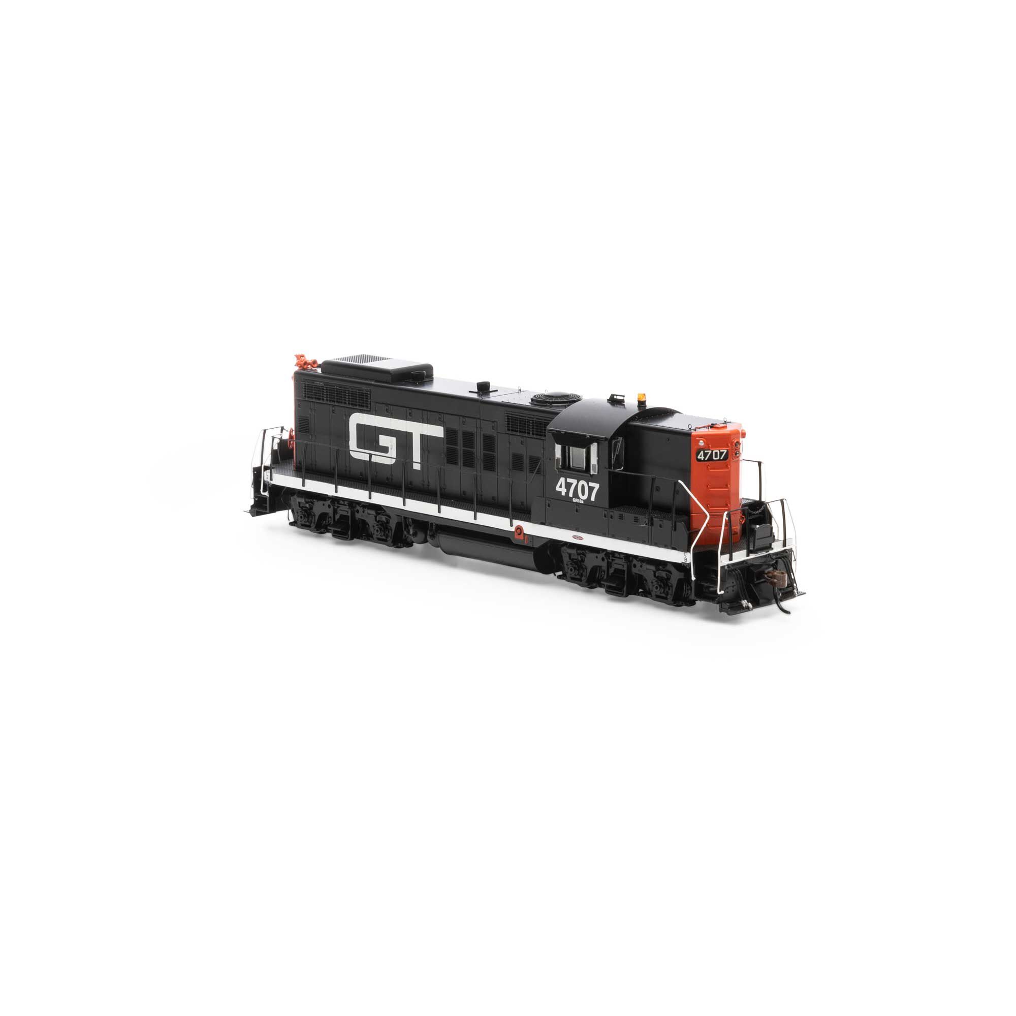 Athearn HO GP18 with DCC & Sound, GTW #4707 Model Train | Athearn