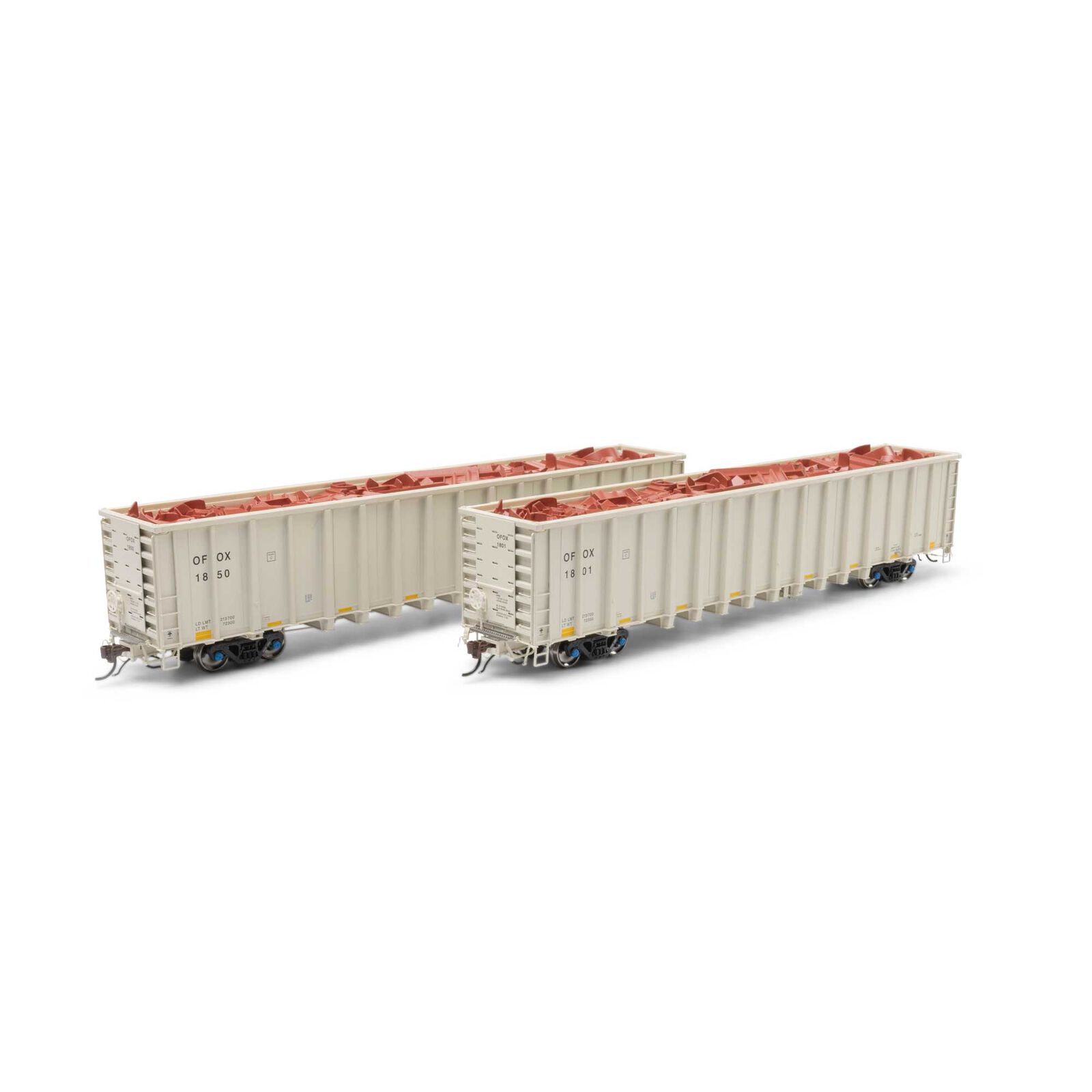 HO NSC 6400 Gondola, OFOX #1801/1850