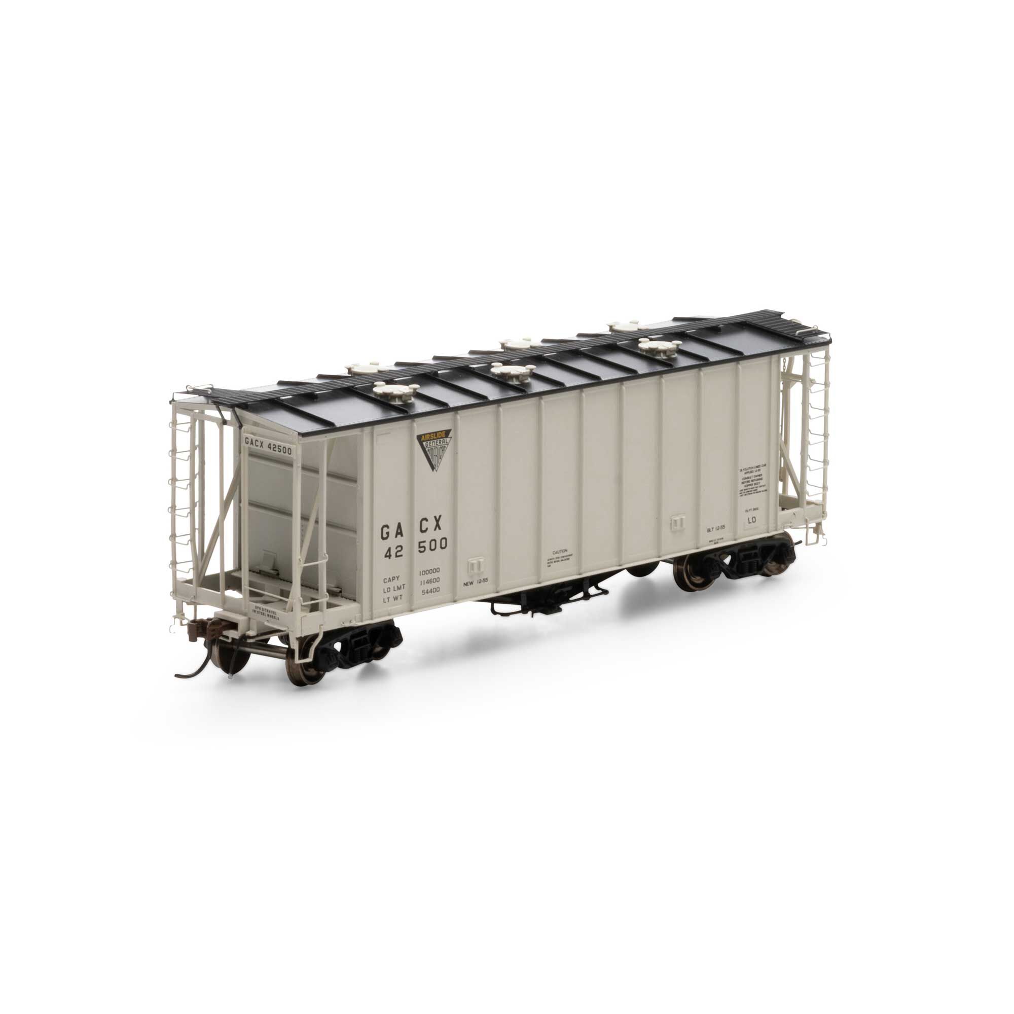 Athearn HO GATC 2600 Airslide Hopper, GACX #42500 Model Train