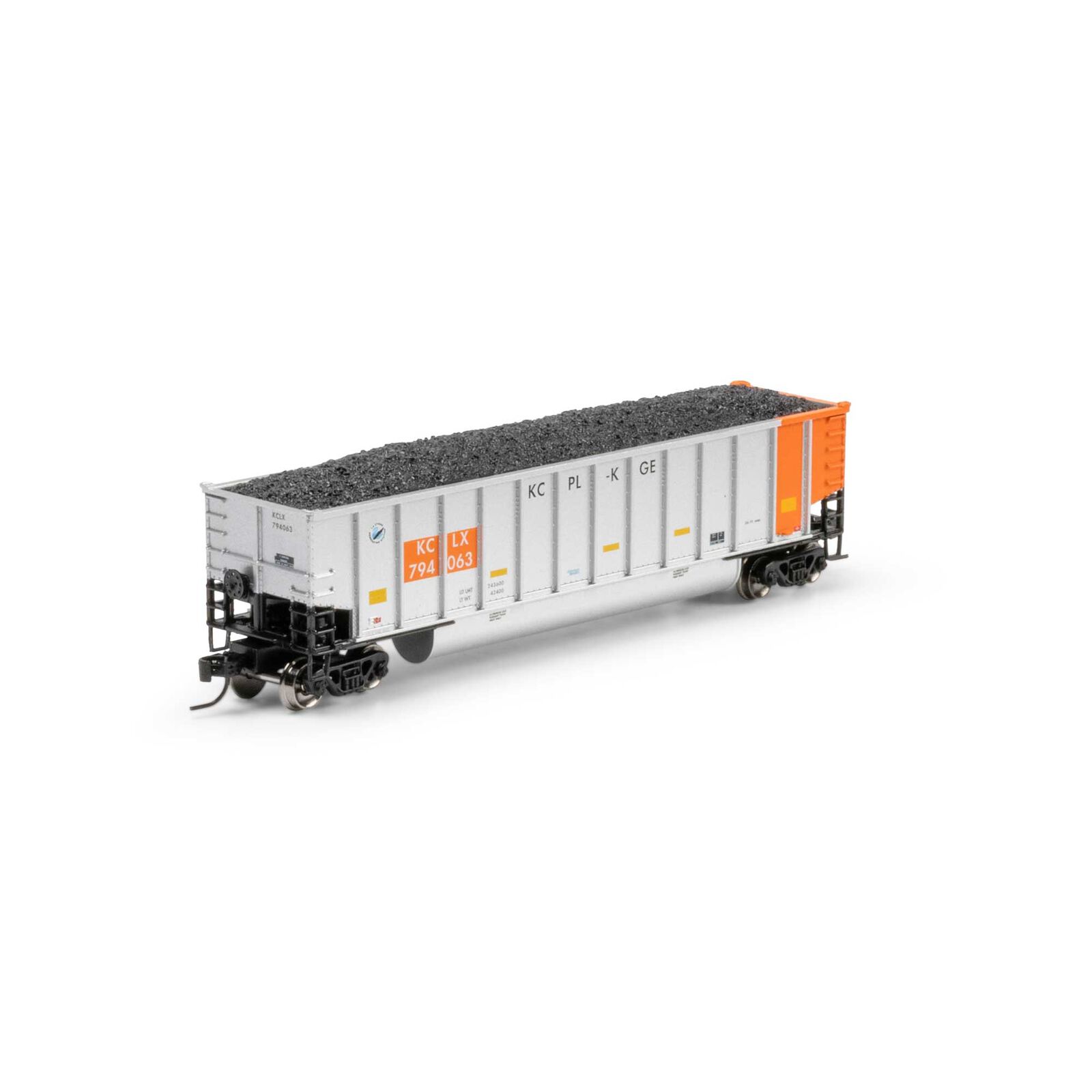 Athearn N ATH Bethgon Coalporter w/Coal Load, KCLX #794063