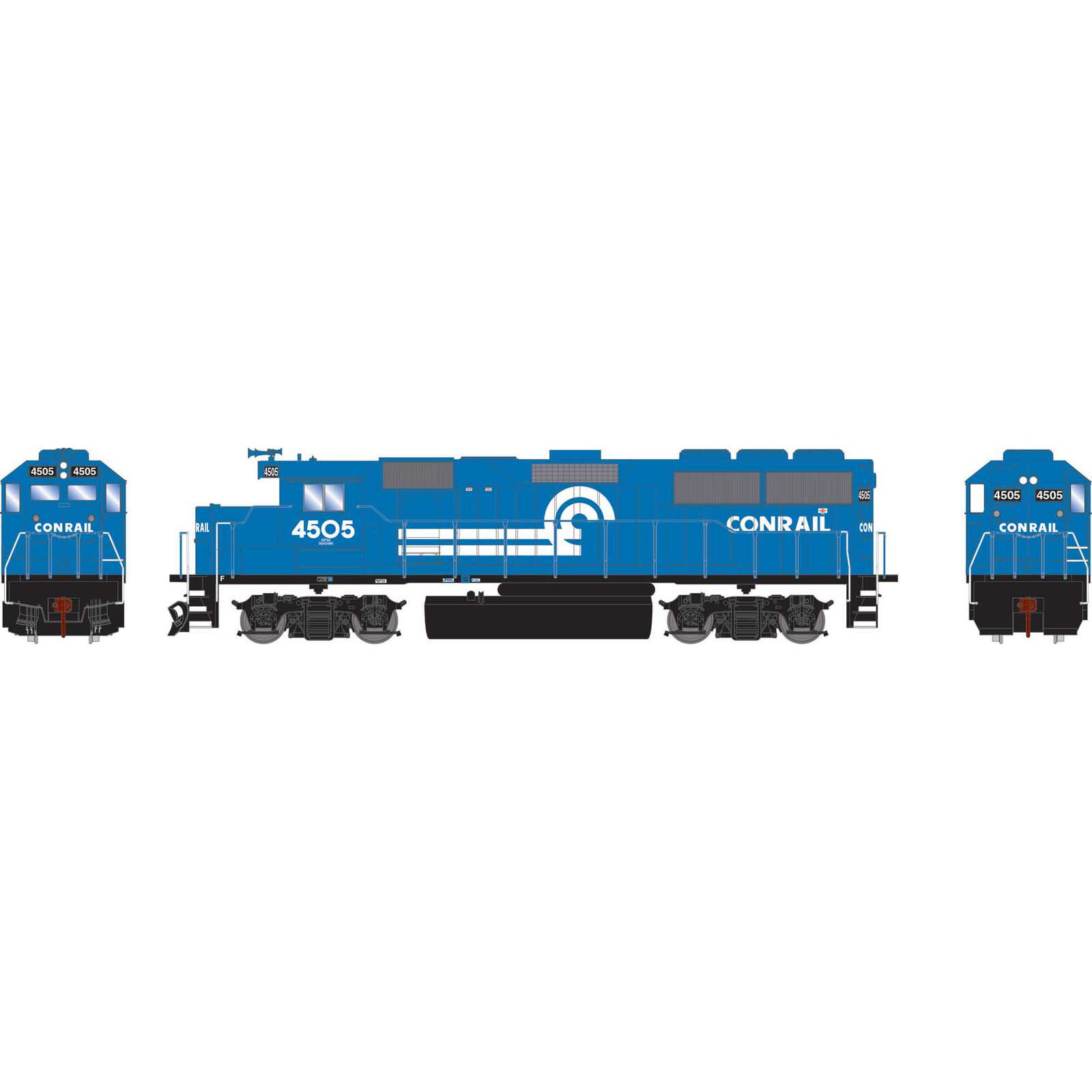 HO ATH GP50 Locomotive with DCC & Sound, CR Legendary Liveries #4505