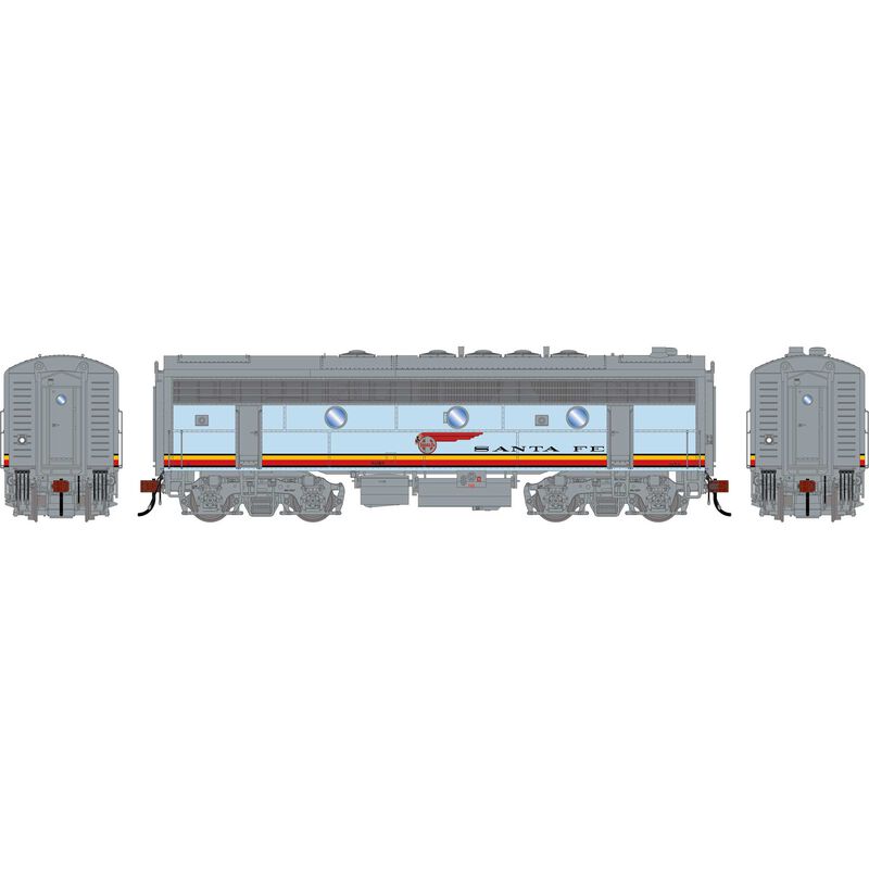 HO GEN F7B Locomotive w/DCC & Sound, ATSF 'Passenger' #327A