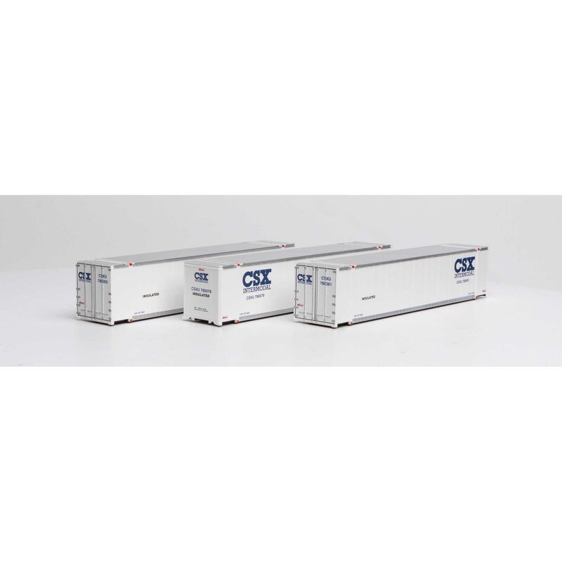 HO RTR 48' Container, CSX #1 (3)