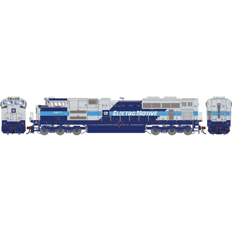 HO GEN SD70ACE Locomotive, EMDX Demonstrator #GM71