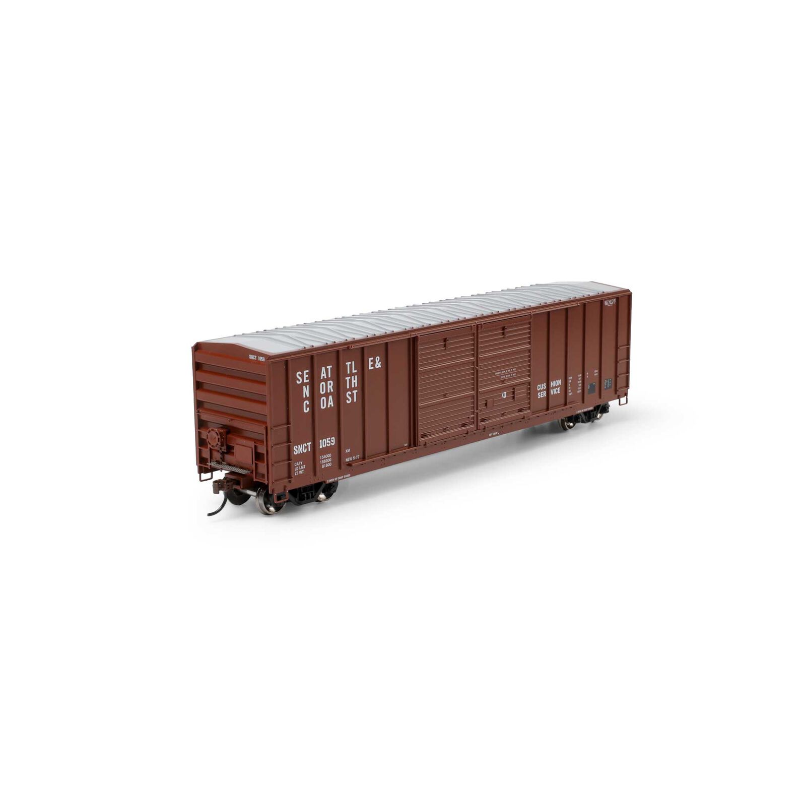 Athearn HO ATH 50' FMC 5077 Centered Double Door Box Car, SNCT #1059