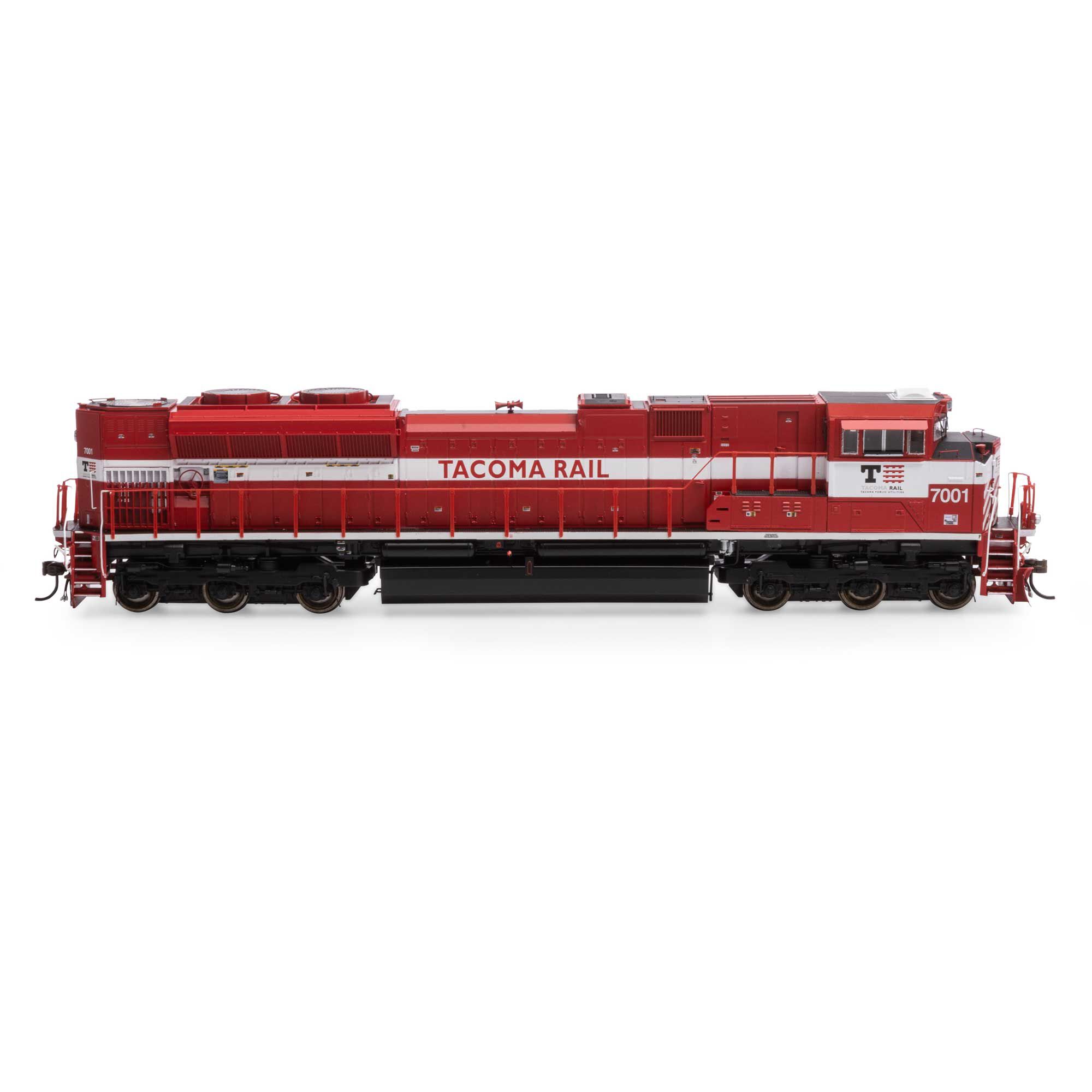 HO G2 SD70ACe with DCC & Sound, Tacoma Rail #7001 Model