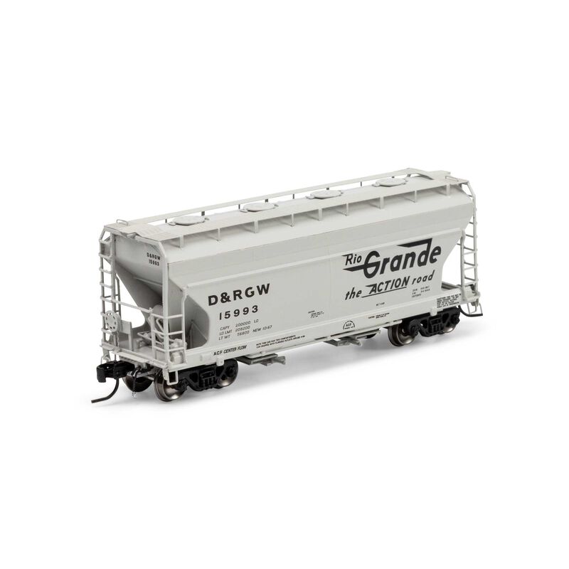 N ACF 2970 Covered Hopper, DRGW #15993