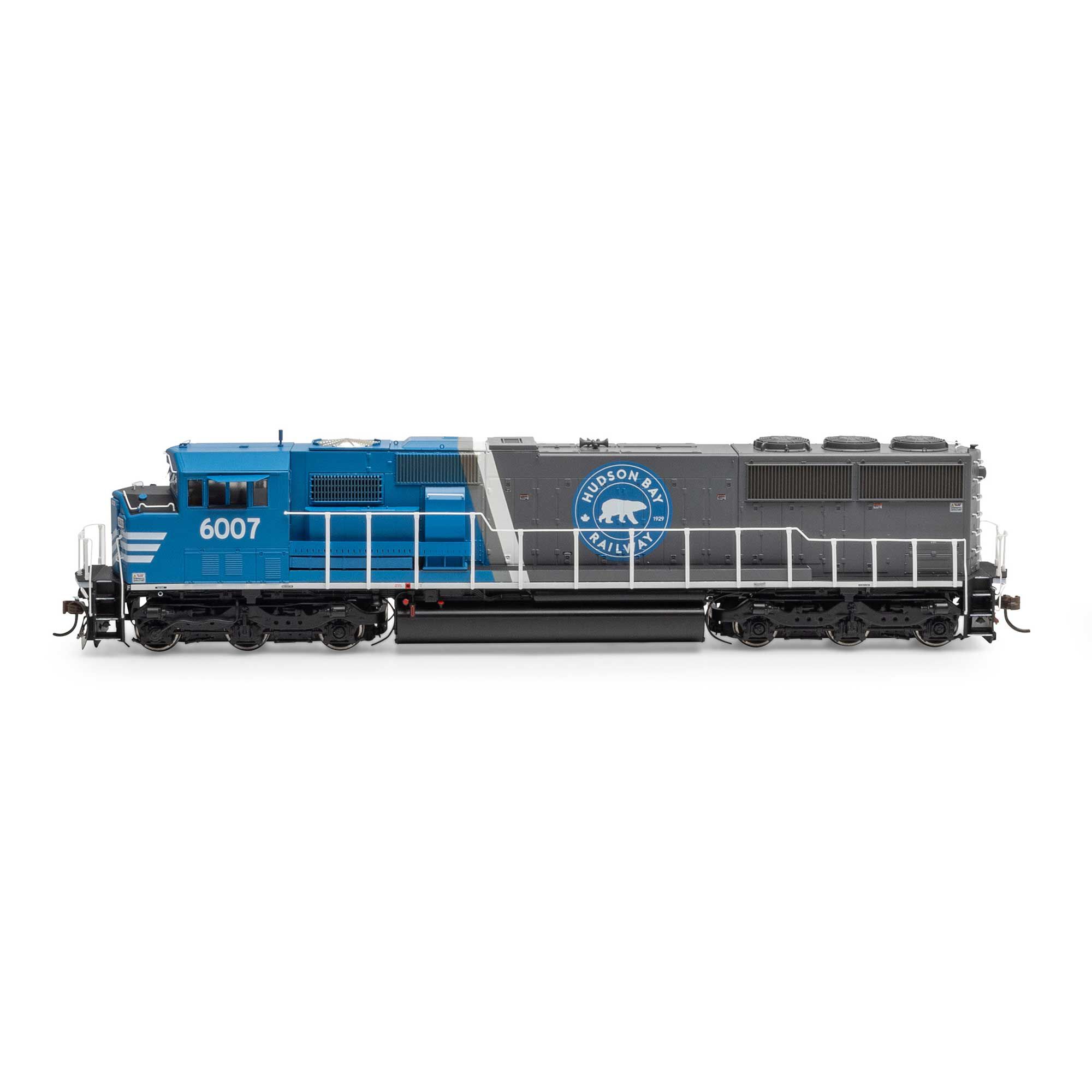 Athearn HO SD60M Tri-Clops Locomotive with DCC & Sound, HBRY #6007