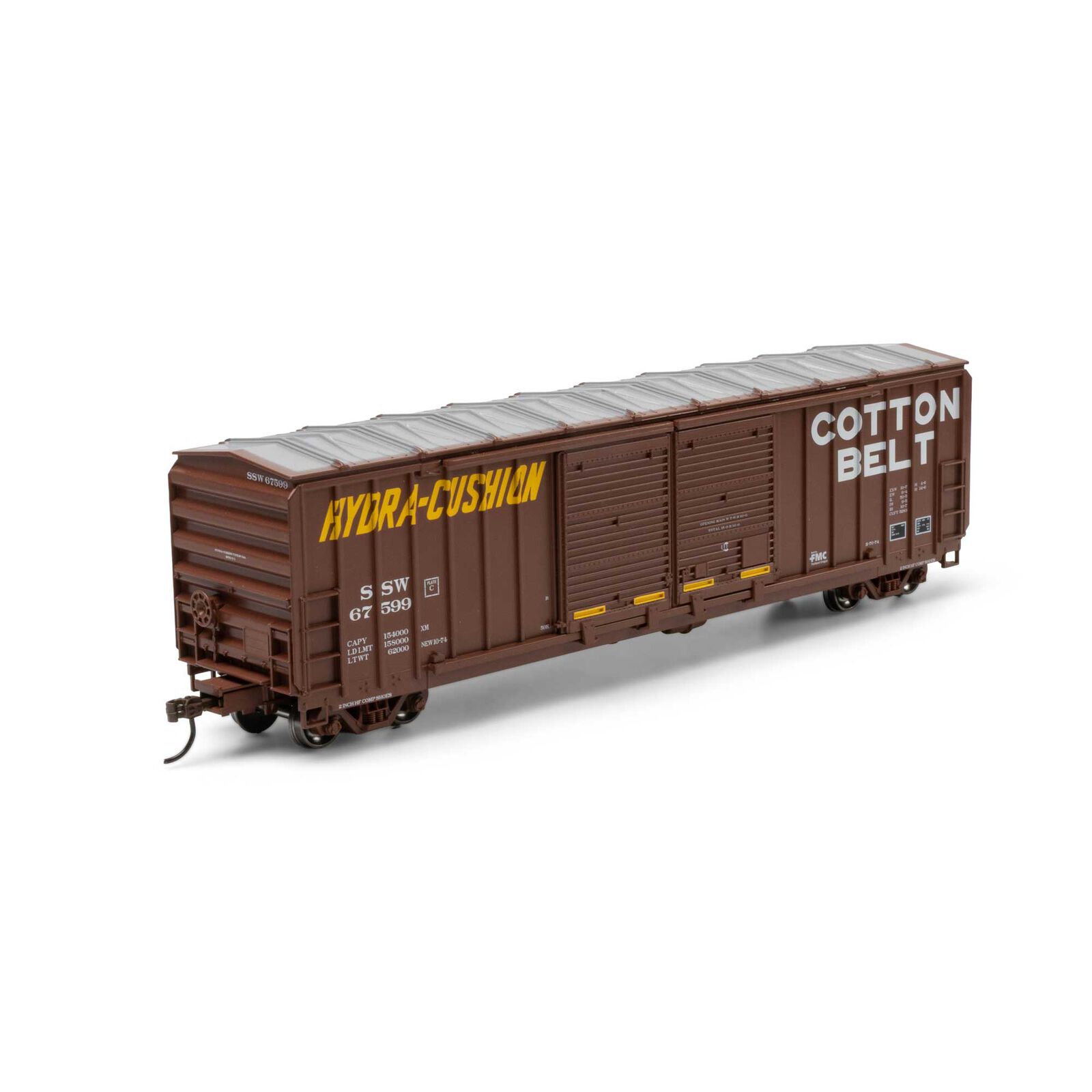 HO 50' FMC 5283 Double Door Box Car, SSW #67599