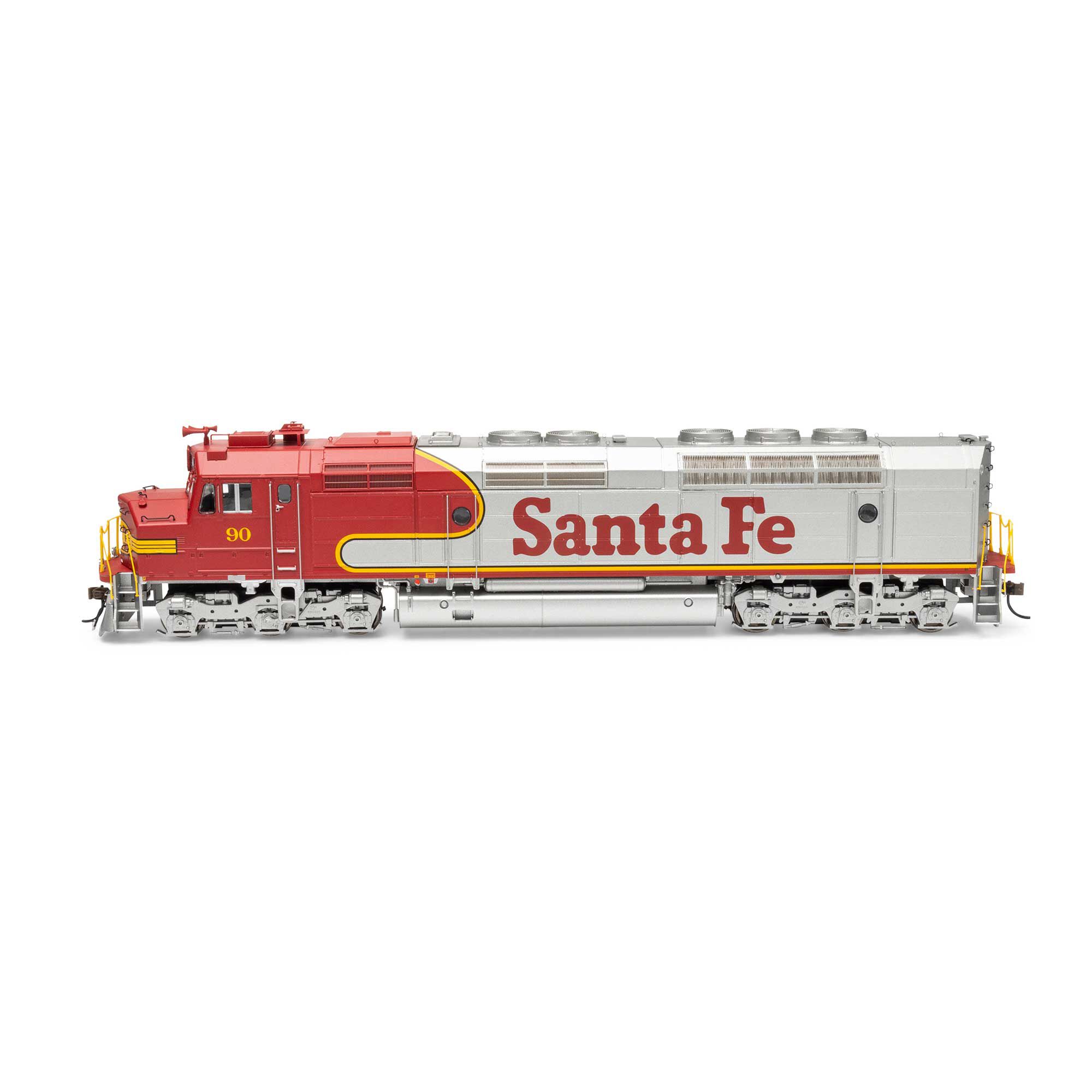 Athearn HO FP45 Locomotive with DCC & Sound, ATSF #90 Model Train