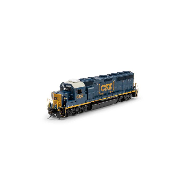 Athearn Genesis HO GP40-2 Locomotive with DCC & Sound, CSXT 'Boxcar Logo' #6237