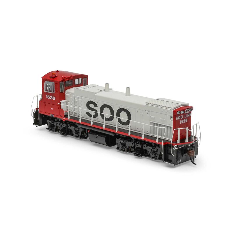 Athearn HO MP15AC Locomotive with DCC & Sound, SOO #1539 Model Train ...
