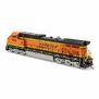 HO GE Dash 9-44CW Locomotive, BNSF Wedge  #4433