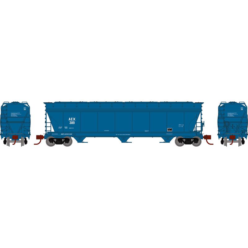 N ACF 4600 3-Bay CF Hopper, AEX-Ex GTW #389