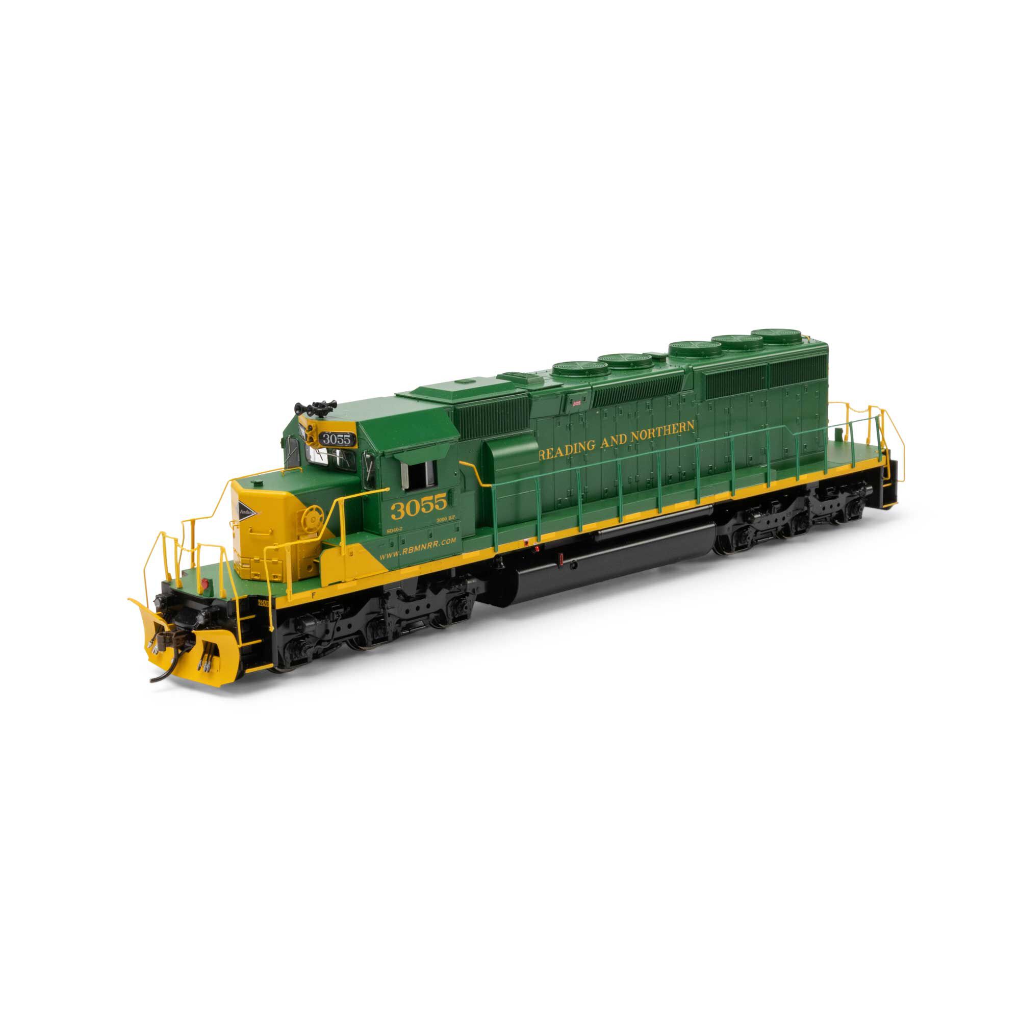 HO EMD SD40-2 Locomotive with DCC & Sound, RBMN #3055 Model Train