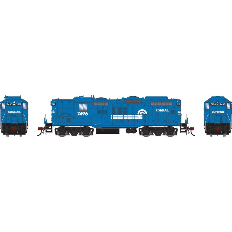 HO GP18 Locomotive with DCC & Sound,  CR #7496