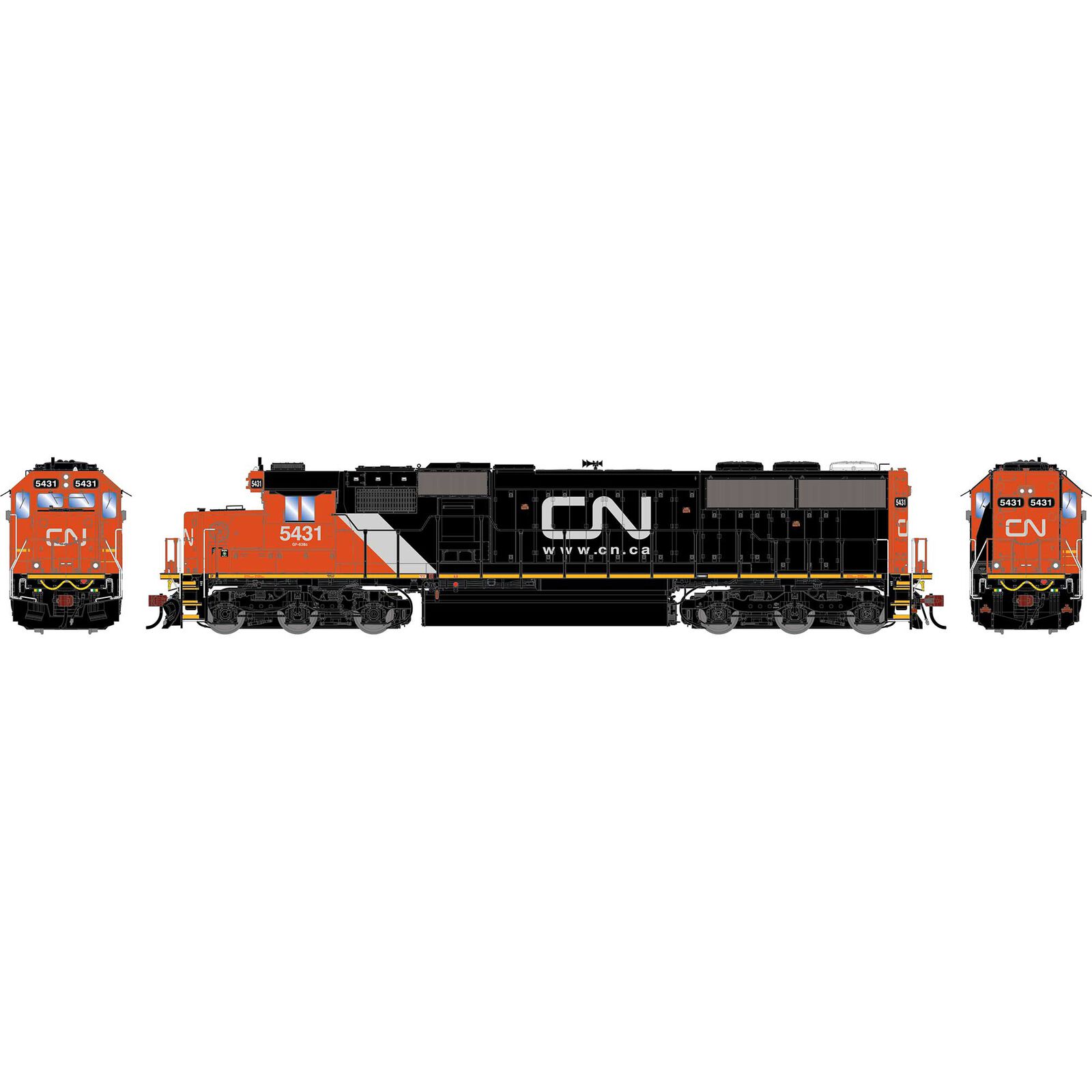 HO GEN SD60 Locomotive, CN #5431
