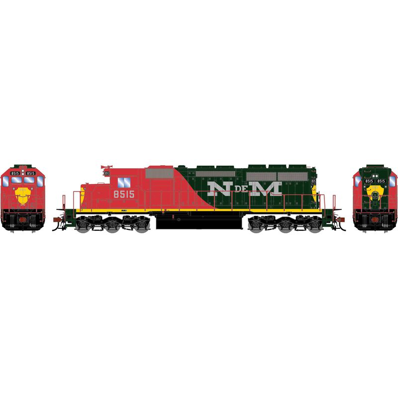 HO ATH SD40 Locomotive w/DCC & Sound, NdeM #8515