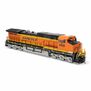 HO GE Dash 9-44CW Locomotive, BNSF Wedge  #4433