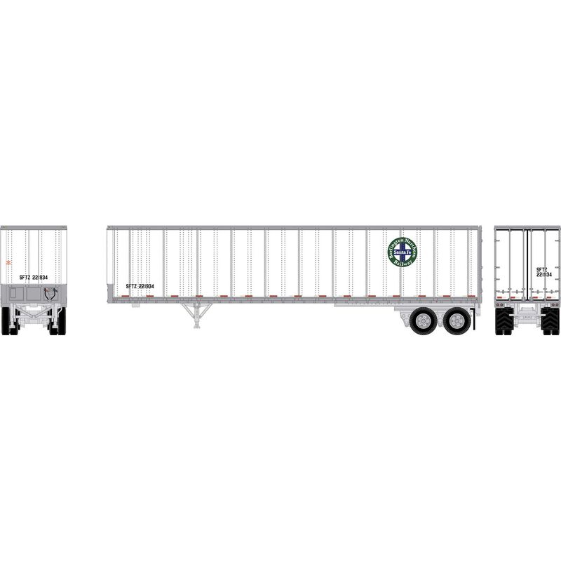 N ATH 45' Fruehauf Z-Van Trailer Smooth Side, SFTZ #221934
