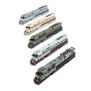 HO GEN EMD SD70ACU Locomotive with DCC & Sound, CP Military Tribute Set 6644/7020/7021/7022/7023 (5)