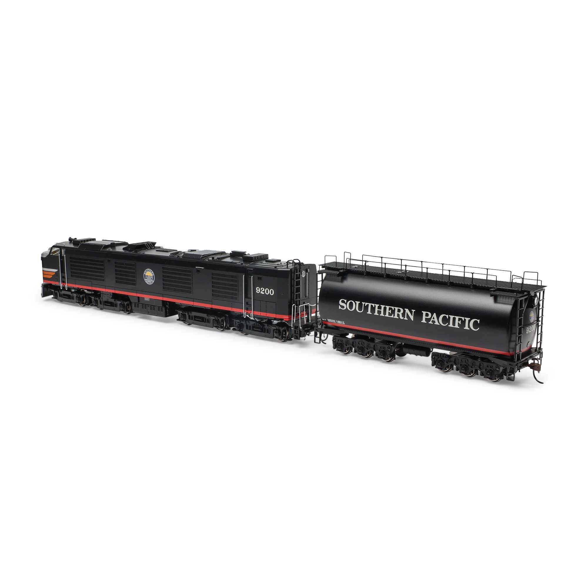 HO Gas Turbine Locomotive & Tender with DCC & Sound, SP #9200