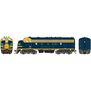 HO F7A Locomotive with DCC & Sound, ATSF #265C