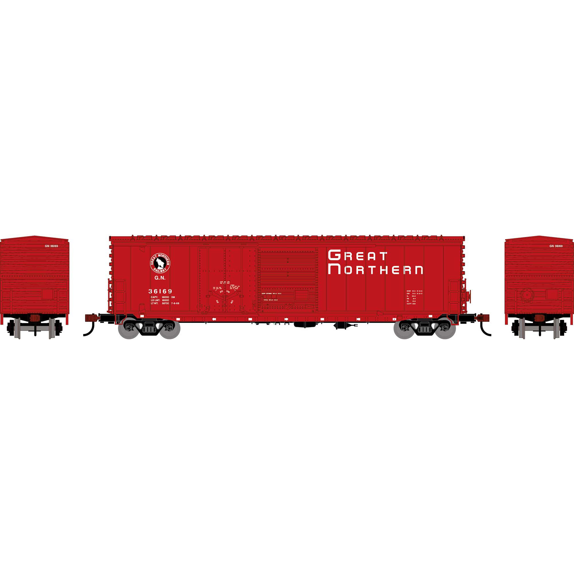Athearn HO UNION PACIFIC 91218 50' Combination Door Boxcar #166394