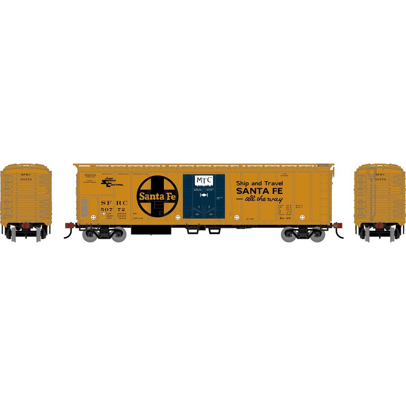 HO RND 50' Exterior Post Mechanical Reefer, SFRC #50772